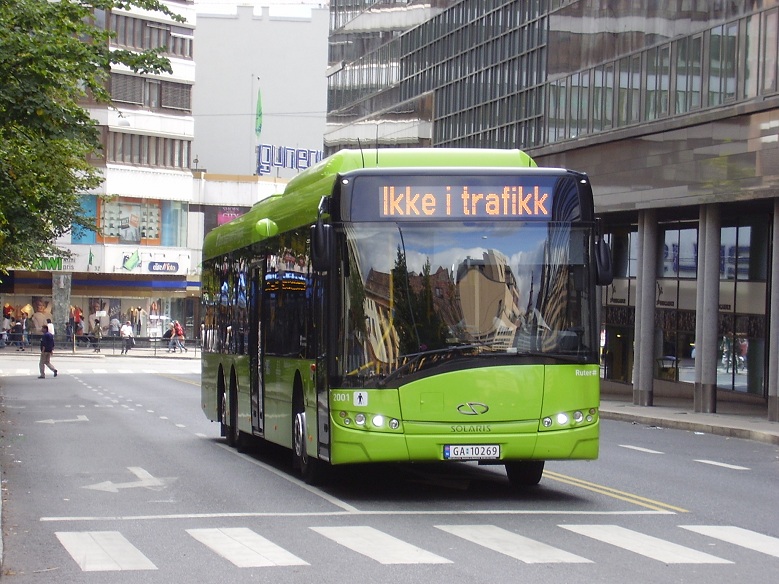 Solaris Urbino III 15 LE CNG. Nettbus Baerum #2001 (Norwegia)