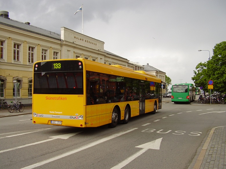 Solaris Urbino III 15 LE CNG. Veolia Transport Sverige Lund (Szwecja) #06020