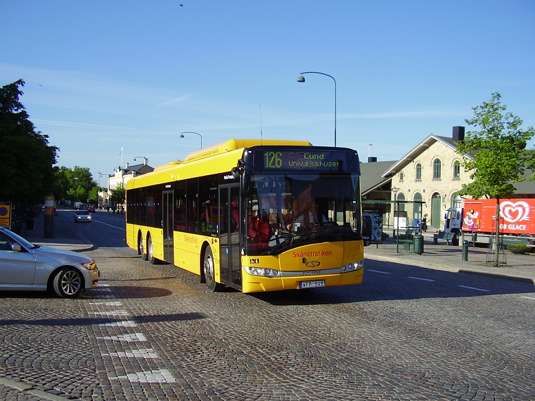 Solaris Urbino III 15 LE CNG. Veolia Skanetrafiken,#6034, Szwecja
