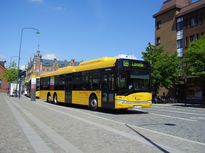 Solaris Urbino III 15 LE CNG. Veolia Skannetrafiken,#6045, Szwecja