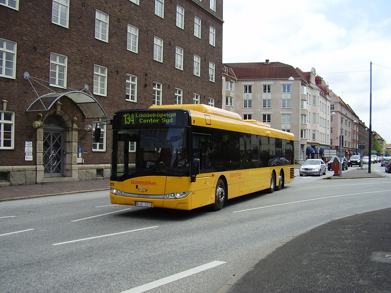 Solaris Urbino III 15 LE CNG. Veolia Skannetrafiken,#6047, Szwecja
