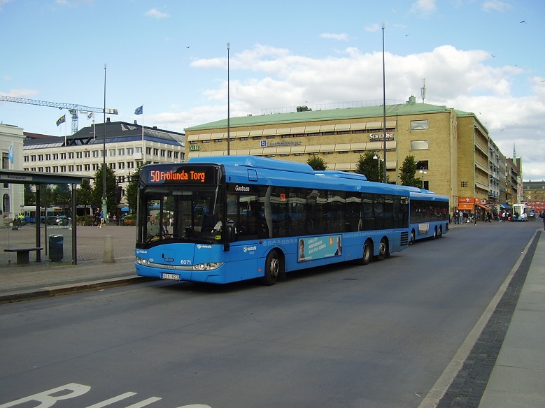 Solaris Urbino III 15 LE CNG. Veolia Goeteborg (Szwecja) #6071