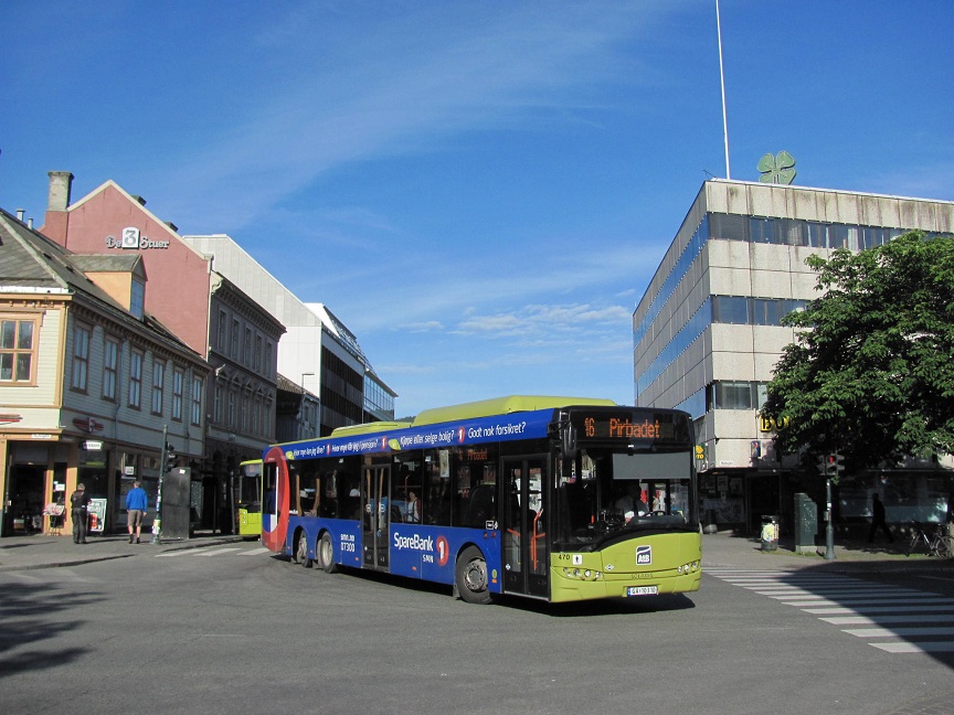 Solaris Urbino 15 LE CNG, #470, Nettbus Trondheim, Norwegja