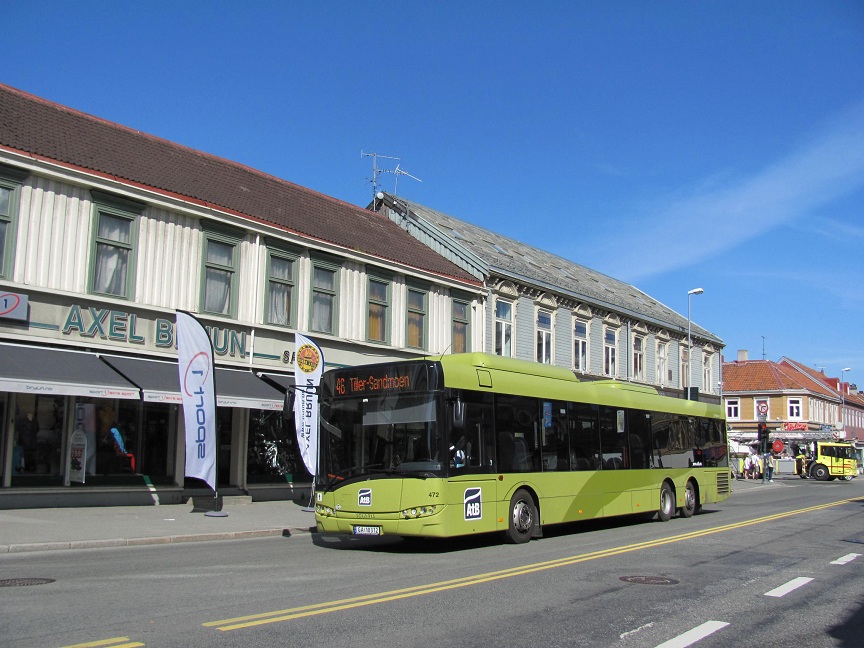 Solaris Urbino 15 LE CNG, #472, Nettbus Trondheim, Norwegja