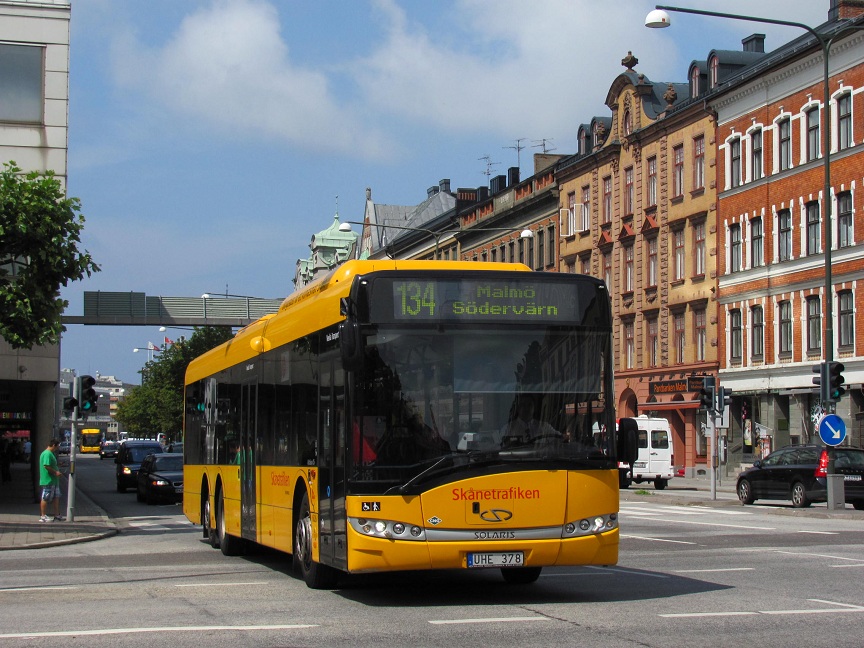 Solaris Urbino III 15 LE CNG. Veolia Transport Sverige Lund, #6026