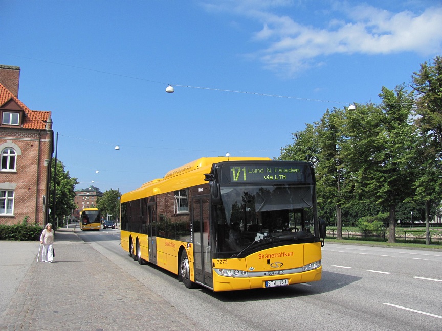 Solaris Urbino III 15 LE CNG. #7272 ,Nobina Swerige Lund, Szwecja