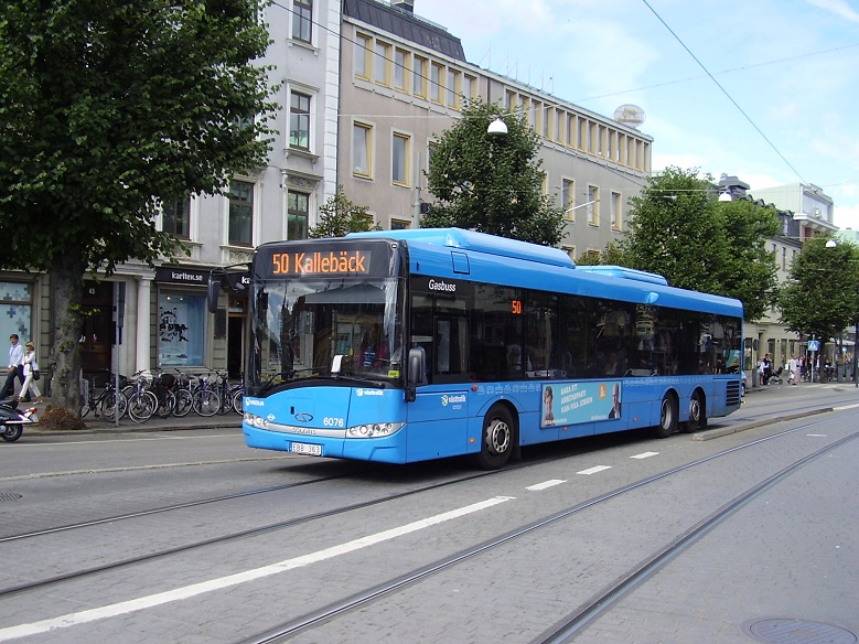 Solaris Urbino III 15 LE CNG. Veolia Goeteborg (Szwecja) #6076