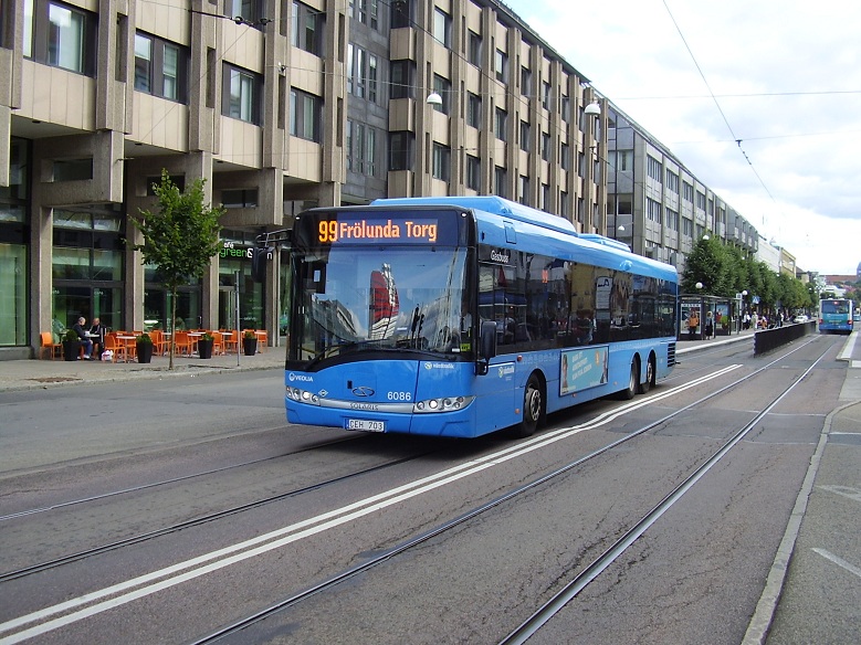 Solaris Urbino III 15 LE CNG. Veolia Goeteborg (Szwecja) #6086