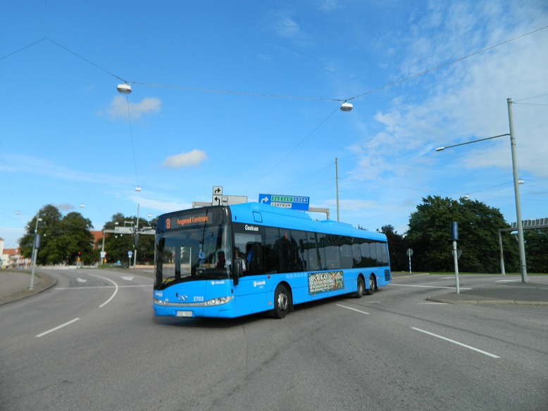 Solaris Urbino 15 LE cng, #2703 Keolis Goeteborg, , Szwecja