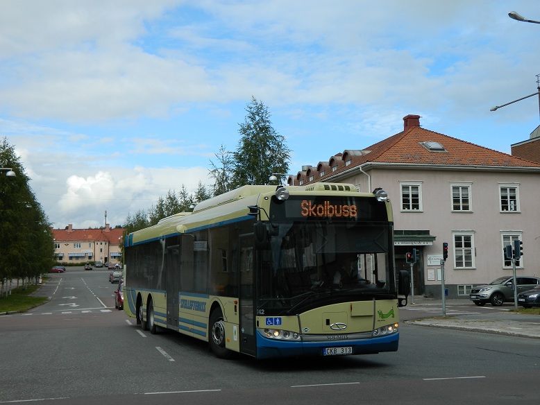 Solaris Urbino 15 LE cng, #342 Skelleftebuss Skeleftea, Szwecja