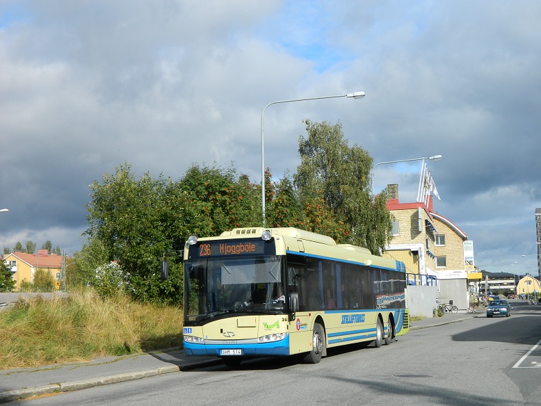 Solaris Urbino 15 LE cng, #344 Skelleftebuss Skeleftea, Szwecja