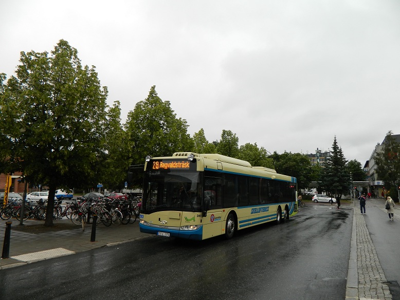 Solaris Urbino 15 LE cng, #345 Skelleftebuss Skeleftea, Szwecja