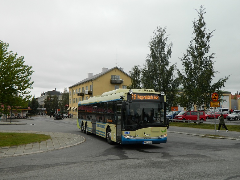 Solaris Urbino 15 LE cng, #346 Skelleftebuss Skeleftea, Szwecja
