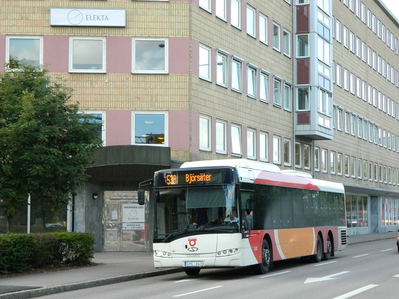 Solaris Urbino 15 LE CNG, #6133, Veolia Linkoping, Szwecja
