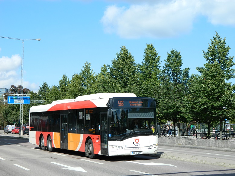 Solaris Urbino 15 LE CNG, #6152, Veolia Linkoping, Szwecja
