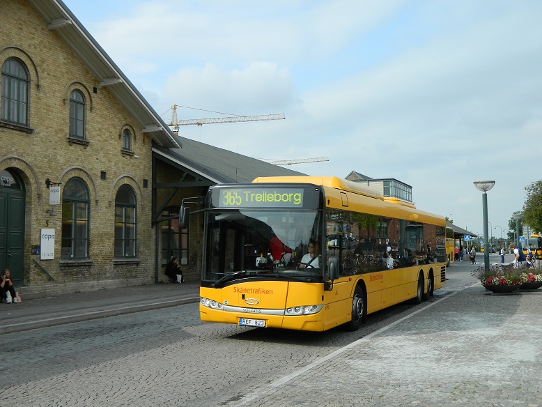 Solaris Urbino III 15 LE CNG. Veolia Transport Sverige Lund (Szwecja) #6195
