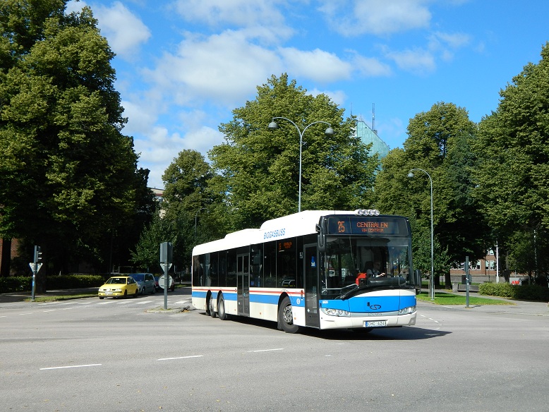 Solaris Urbino 15 LE CNG, #669, Vasteras Lokaltrafik, Szwecja