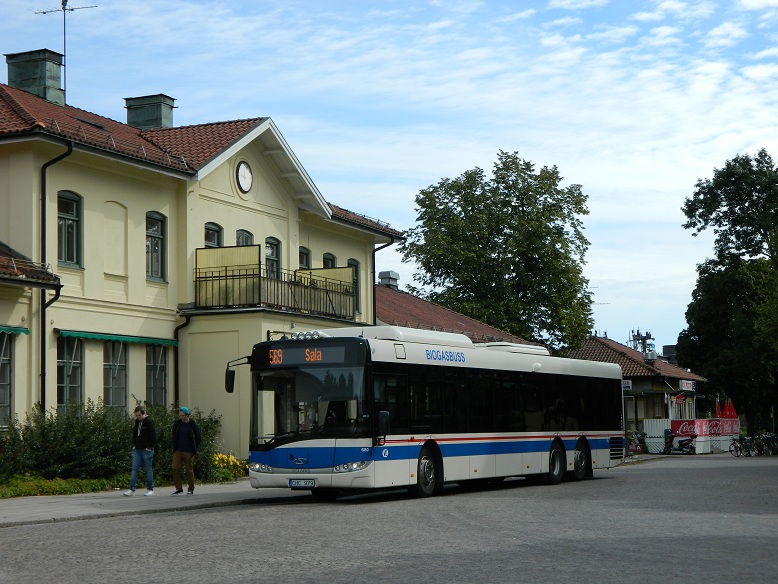 Solaris Urbino 15 LE CNG, #680, Vasteras Lokaltrafik, Szwecja