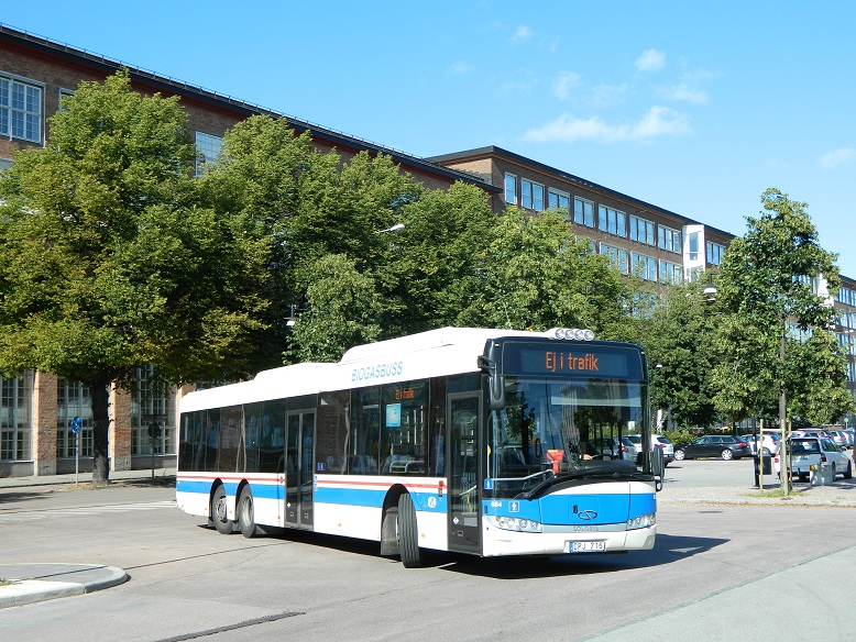 Solaris Urbino 15 LE CNG, #684, Vasteras Lokaltrafik, Szwecja