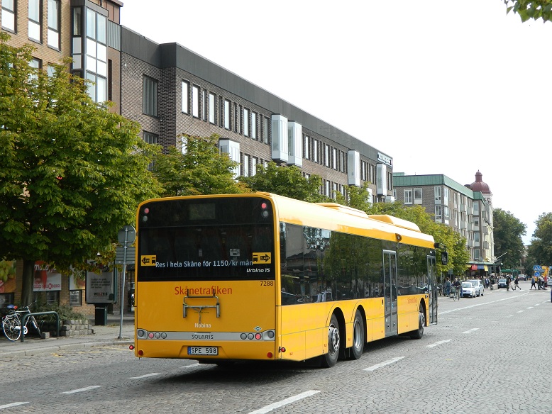 Solaris Urbino III 15 LE CNG. Nobina Sverige Lund, #7288