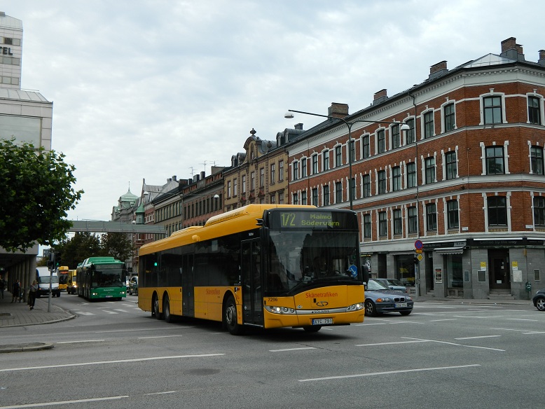 Solaris Urbino III 15 LE CNG. Nobina Sverige Lund, #7296
