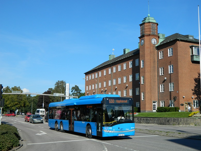 Solaris Urbino 15 LE CNG, #7742, Nobina Trollhattan, Szwecja