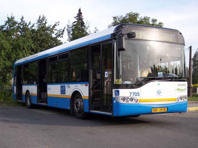 Solaris Urbino I 12. DP Ostrava (Czechy) #7705