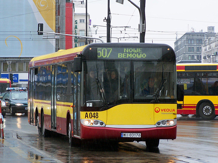 Solaris Urbino 15. Veolia Transport Warszawa #A048
