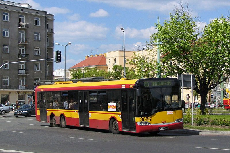 Solaris Urbino I 15. MZA Warszawa #8026