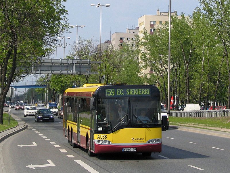 Solaris Urbino 15. Connex Warszawa #A038
