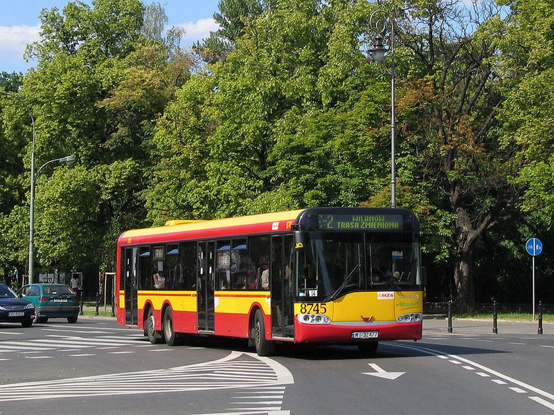 Solaris Urbino I 15. MZA Warszawa #8745
