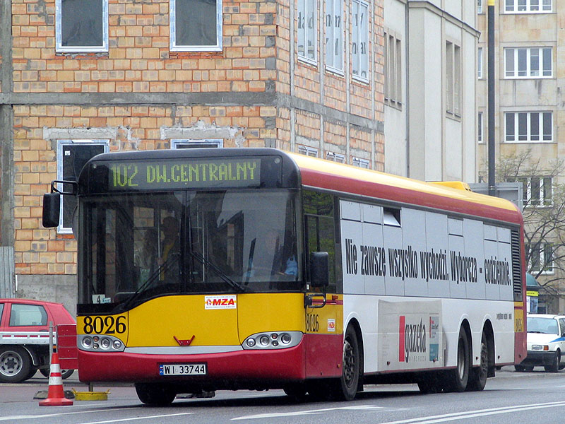 Solaris Urbino I 15. MZA Warszawa #8026