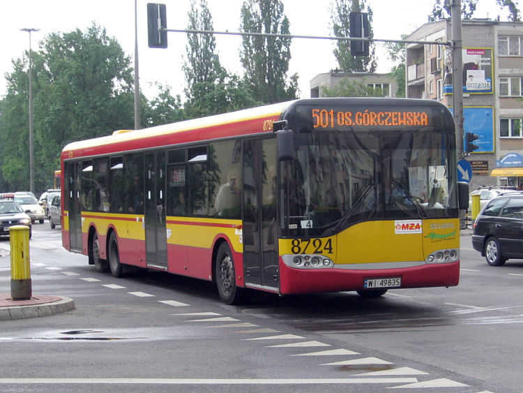 Solaris Urbino I 15. MZA Warszawa #8724
