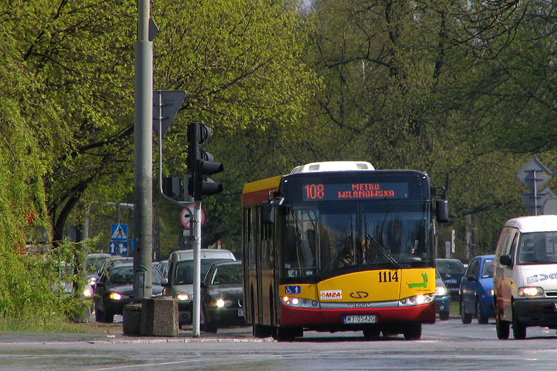 Solaris Urbino III 12. MZA Warszawa #1114