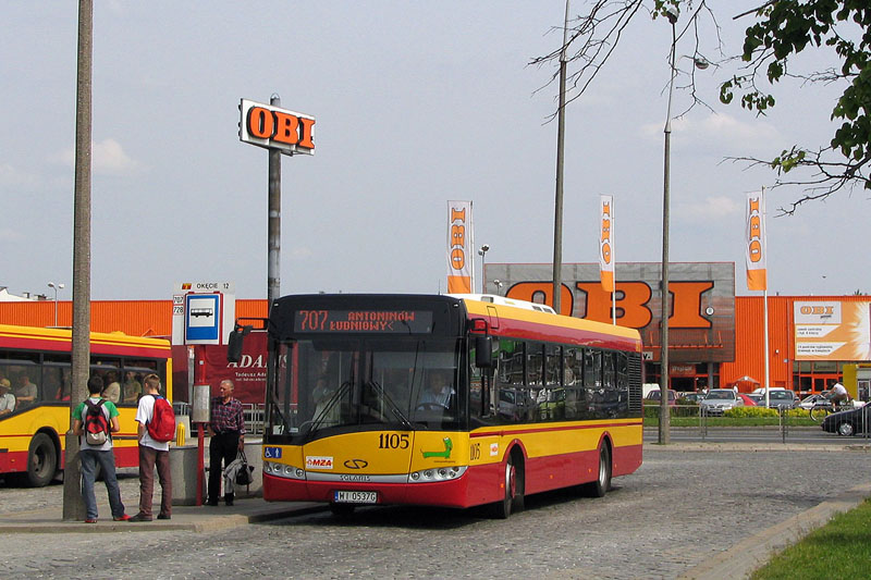 Solaris Urbino III 12. MZA Warszawa #1105