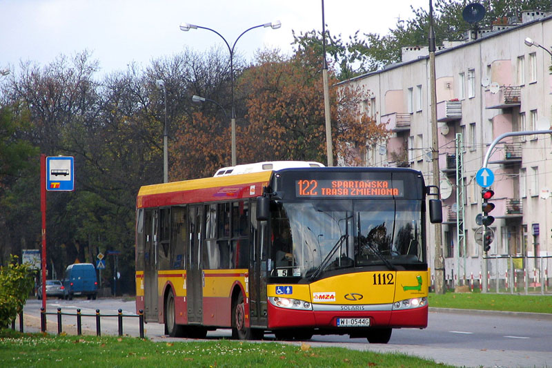 Solaris Urbino III 12. MZA Warszawa #1112