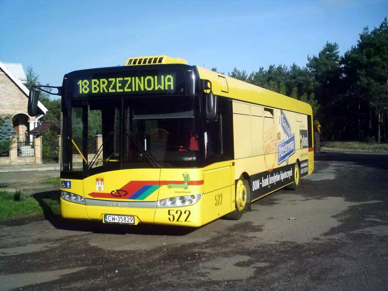 Solaris Urbino III 12. MPK Wocawek #522