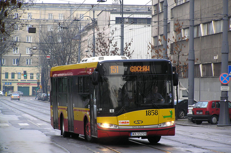 Solaris Urbino III 12. MZA Warszawa #1858