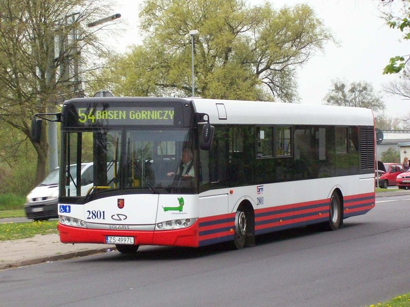 Solaris Urbino III 12. SPA Dbie Szczecin #2801