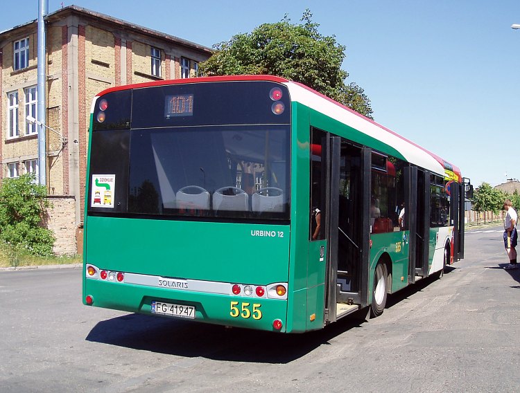 Solaris Urbino III 12. MZK Gorzw Wielkopolski #555