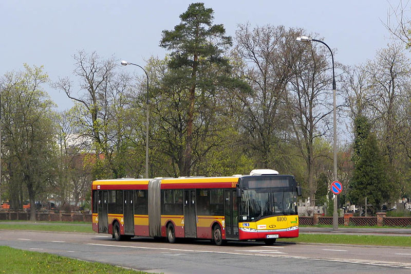 Solaris Urbino III 18. MZA Warszawa #8100