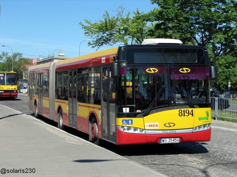 Solaris Urbino III 18. MZA Warszawa #8194