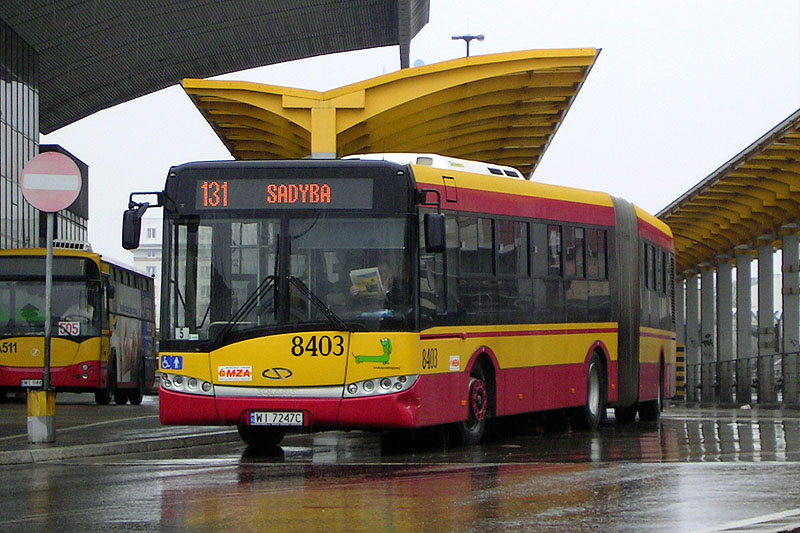 Solaris Urbino III 18. MZA Warszawa #8403