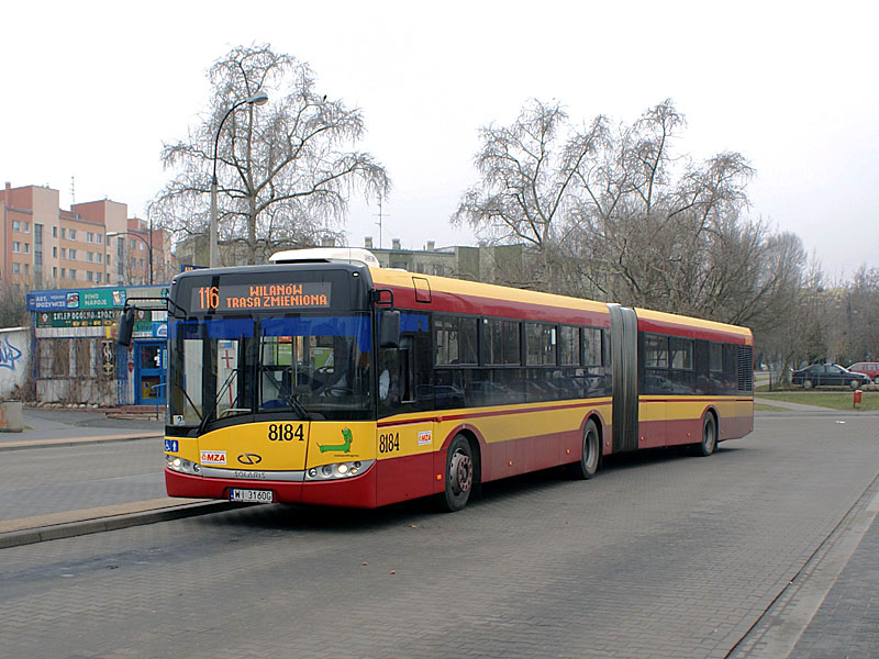 Solaris Urbino III 18. MZA Warszawa #8184
