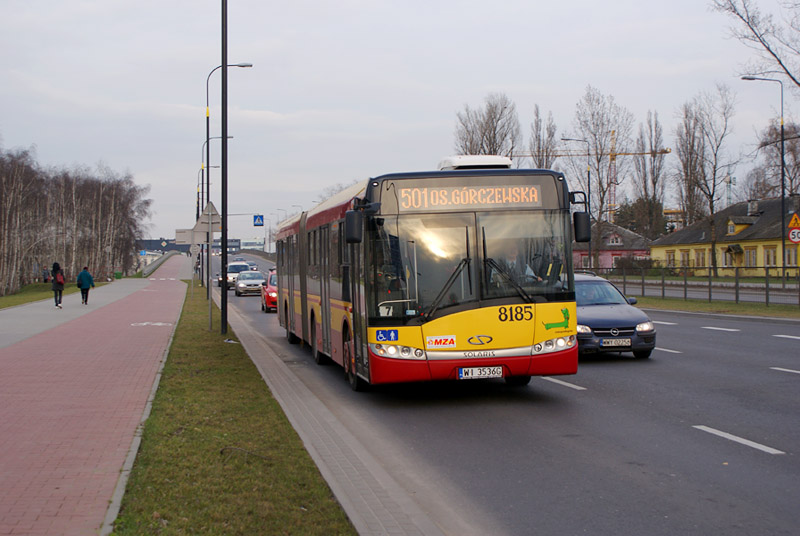 Solaris Urbino III 18. MZA Warszawa #8185