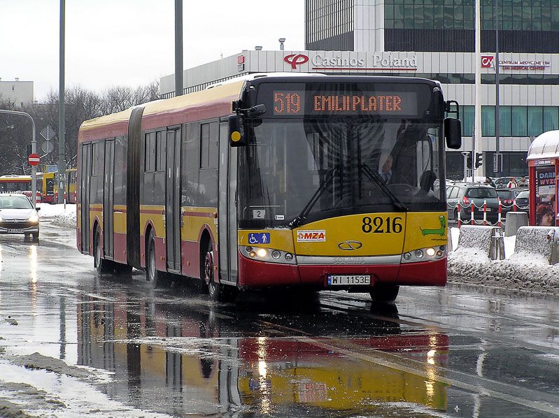 Solaris Urbino III 18. MZA Warszawa #8216