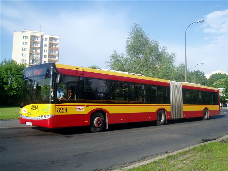 Solaris Urbino III 18. MZA Warszawa #8214