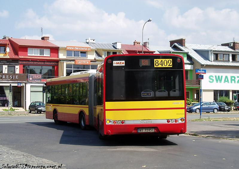 Solaris Urbino III 18. MZA Warszawa #8402