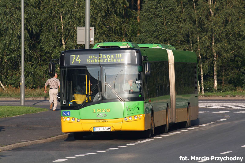 Solaris Urbino III 18. MPK Pozna #1829