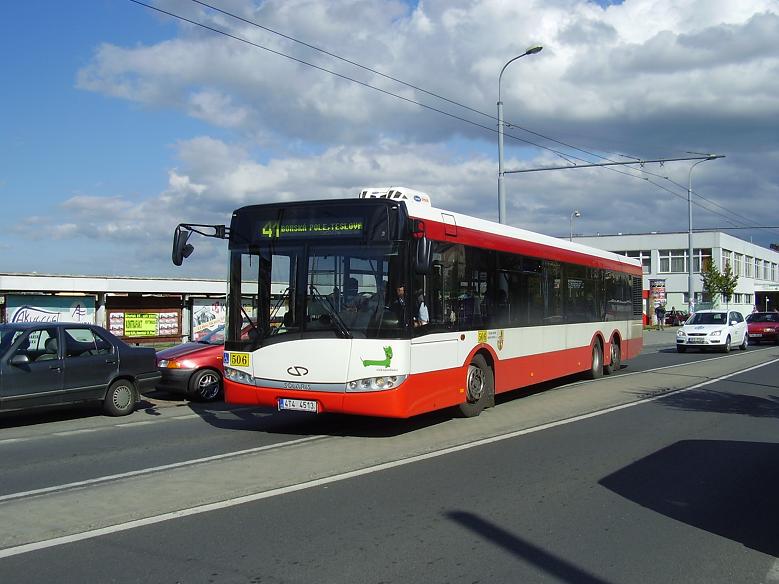 Solaris Urbino III 15. DP Plze (Czechy) #506
